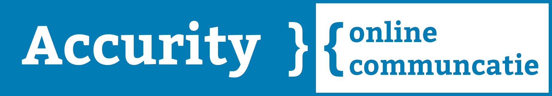 Accurity online communicatie